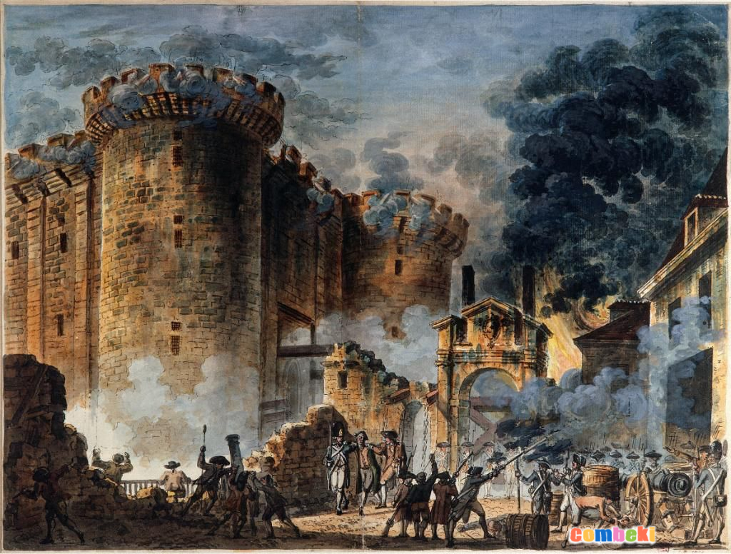 Bastille Zindanının Yağmalanması Resmi