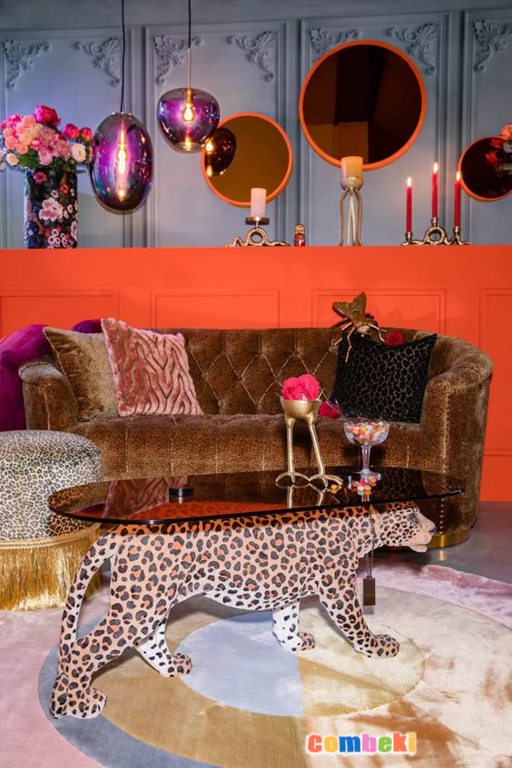 Description An amber-colored glass top completes the design of the coffee table. Dope As Hell coffee table adds an extra dose of fun to an already eclectically decorated room or becomes a unique