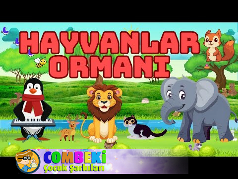 Hayvanlar Ormanında Herkes Neşeli