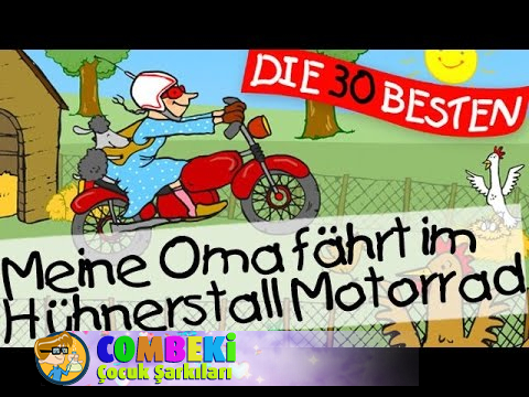 Meine Oma fährt im Hühnerstall Motorrad
